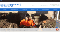 Desktop Screenshot of ncjohansen.dk